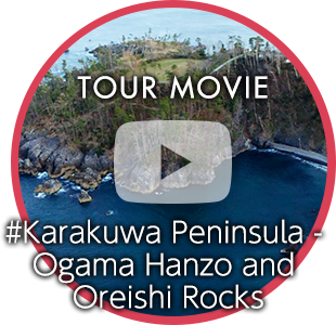 唐桑半島・巨釜半造の折石